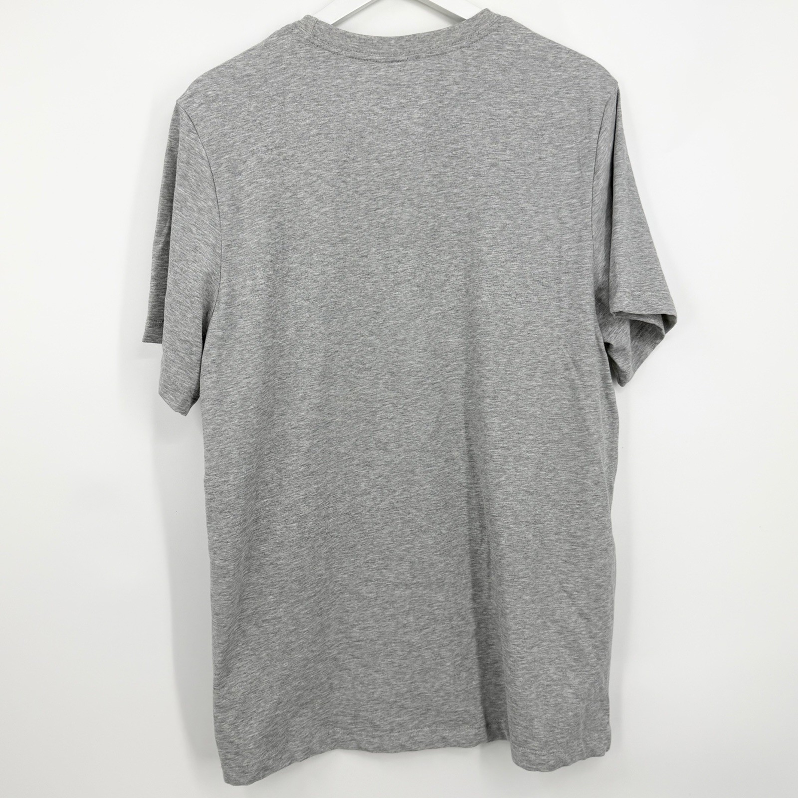 Nike Dri-FIT The Nike Tee Gray Purple Swoosh Training T-Shirt Men’s Large NWT gallery