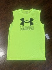 Under Armour Men’s Athletic T-Shirt – Green. Size YXL