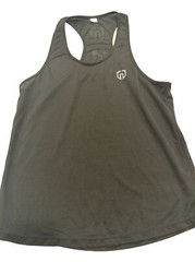 Neleus Top Mens Small Black Muscle Tank Top Racer Back Gym Workout Y Back Sports