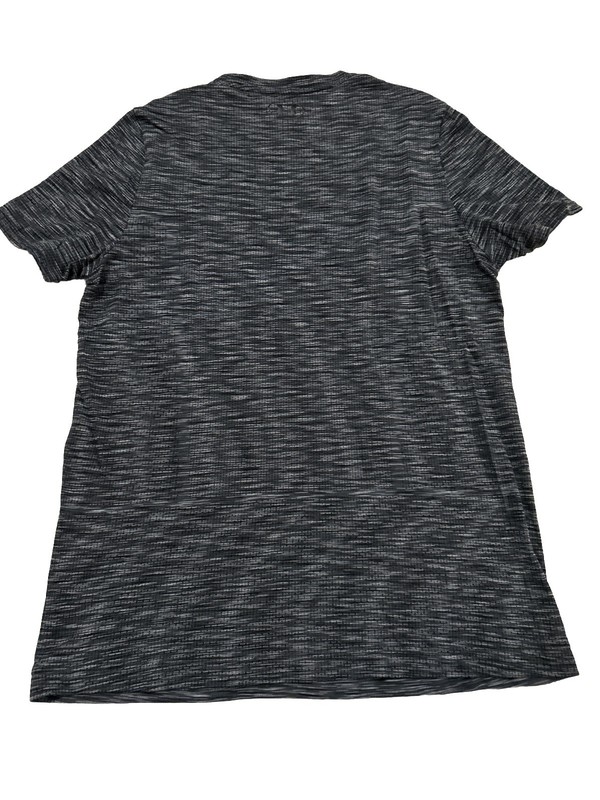 Under Armour Men's L Dark Heather Gray Crew Neck Short Sleeve T-Shirt gallery