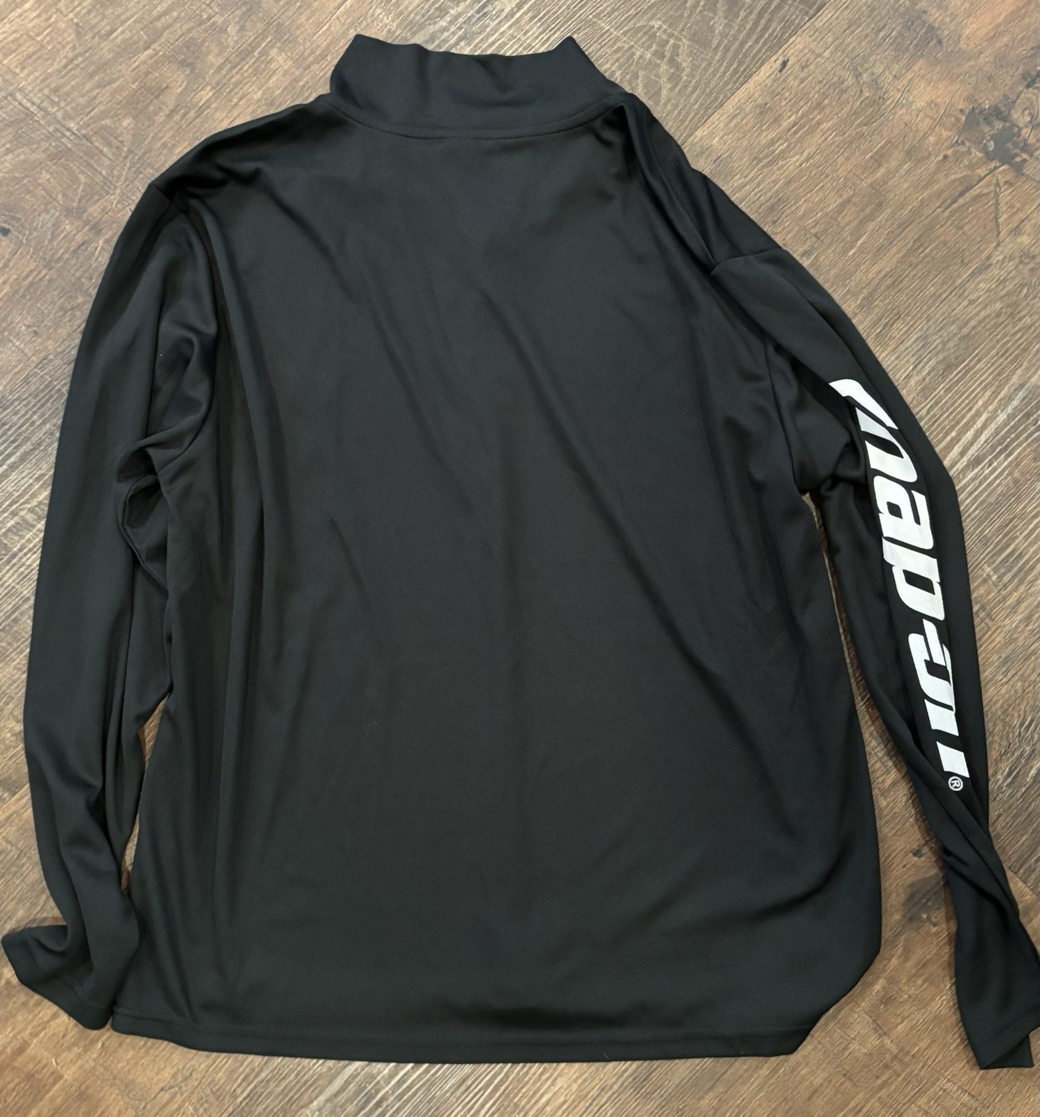 Snap-On Tools Pullover Performance 1/4 Zip Long Sleeve Black Shirt Mens Large gallery
