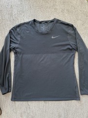 Nike Dri-Fit Zonal Cooling Men’s L Gray Long Sleeve