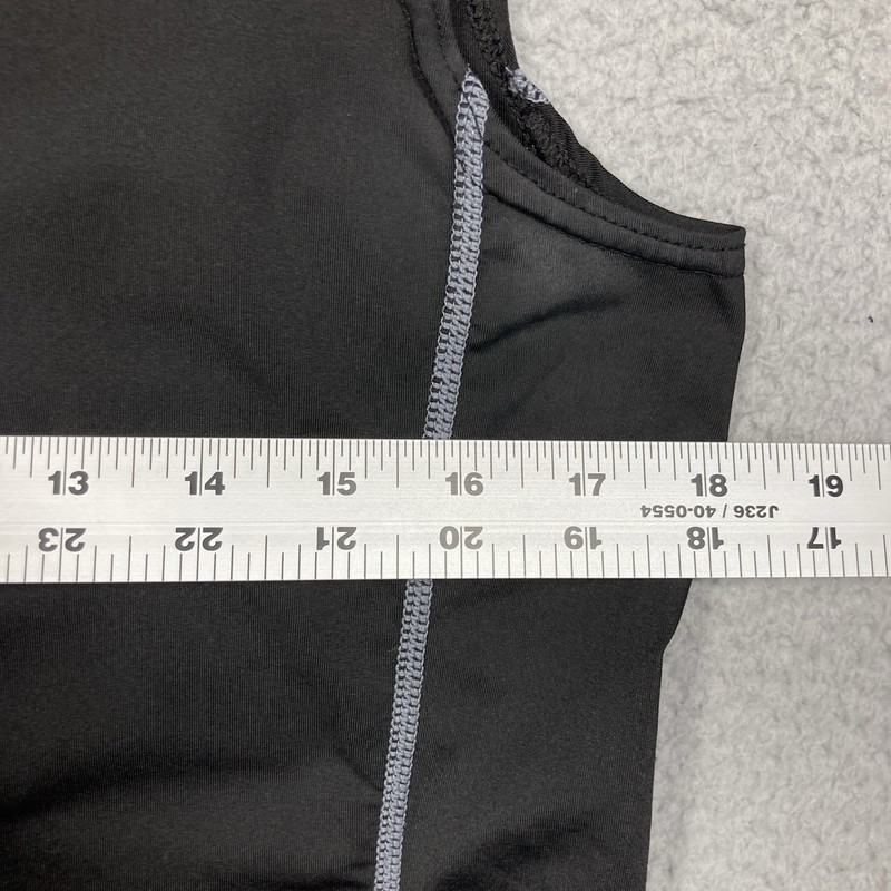 Flingik Sleeveless Top Mens XL Black Stretch Muscle Workout Running FLAWS gallery