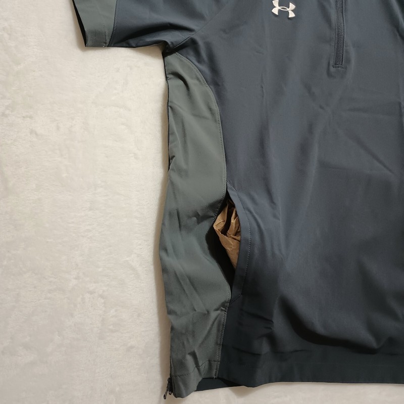 New Under Armour Medium ¼ Zip Coach's Pullover Storm Tech Men's Squad Grey gallery