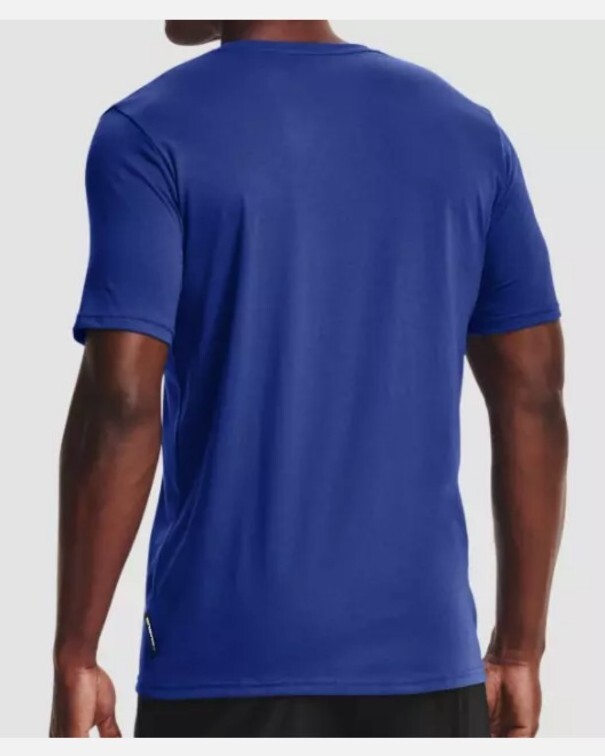 NWT Under Armour T Shirt Mens Steph Curry Logo Short Sleeve Tee Blue 3eezy sz Lg gallery