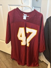 Washington Redskins #47 NFL Jersey Men’s XL Chris Cooley NFL V-Neck Jersey Mens