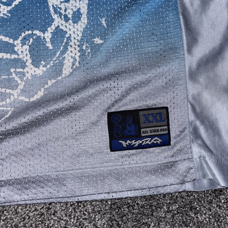 Vintage NY New York Impaq Basketball Jersey Men’s 2XL Blue 90s Streetball Y2K gallery