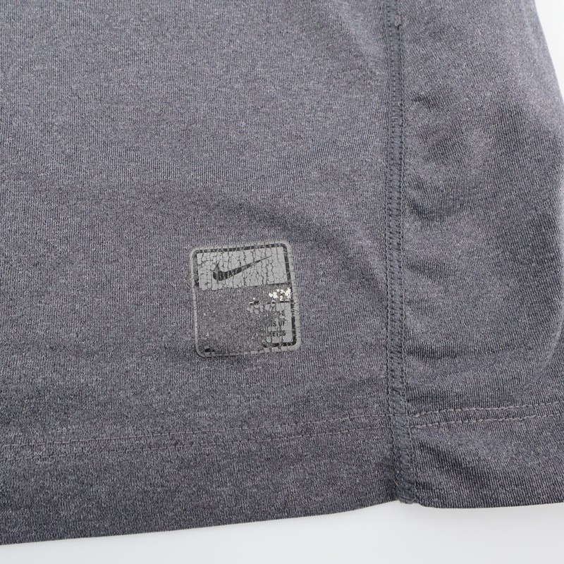 Nike Pro Fitted Performance Tank T-Shirt Charcoal Grey Mens L gallery