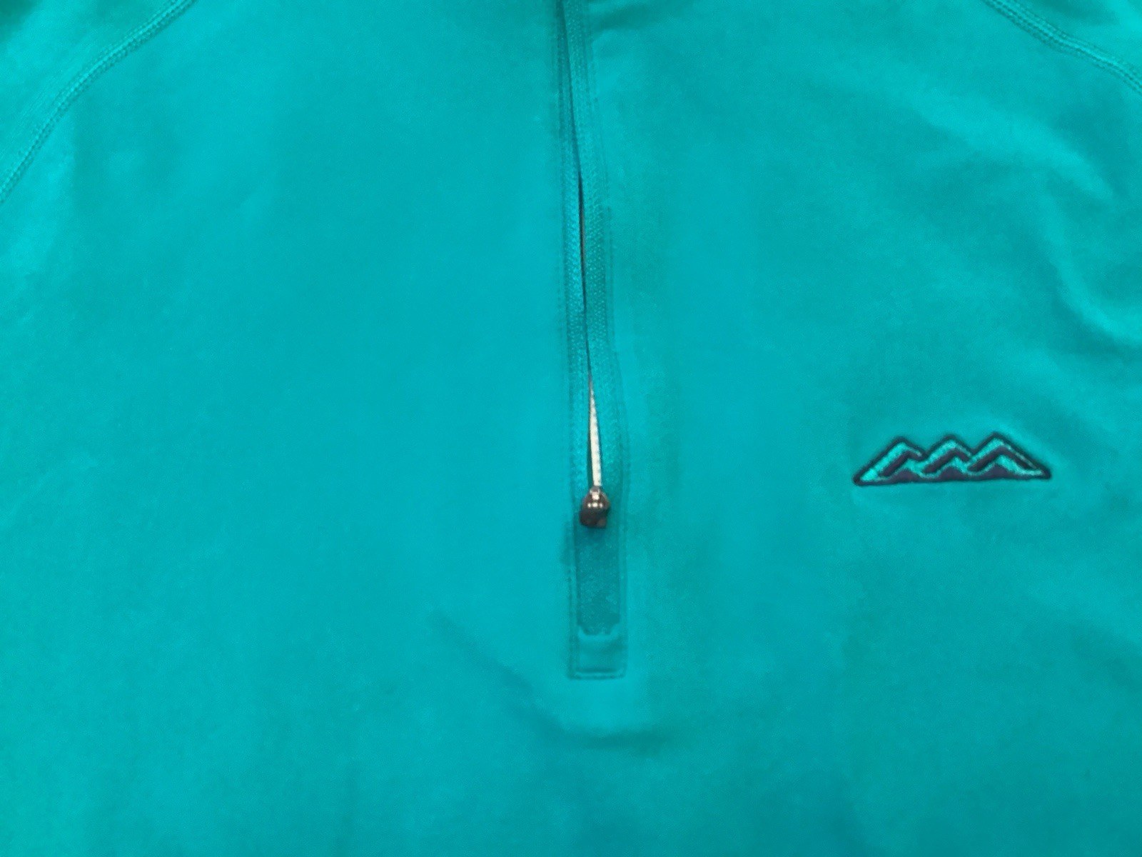 Men's Levelwear Gear Teal 1/4 Zip Pullover Long Sleeve Size L gallery
