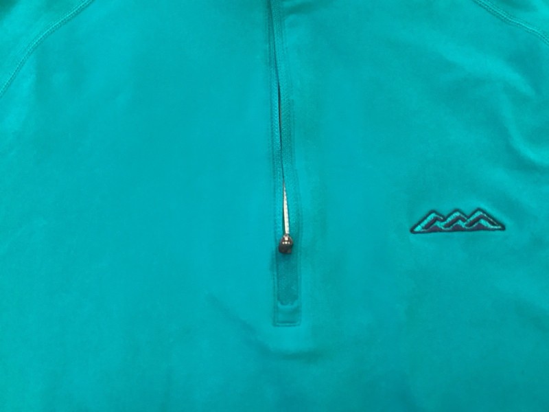 Men's Levelwear Gear Teal 1/4 Zip Pullover Long Sleeve Size L gallery