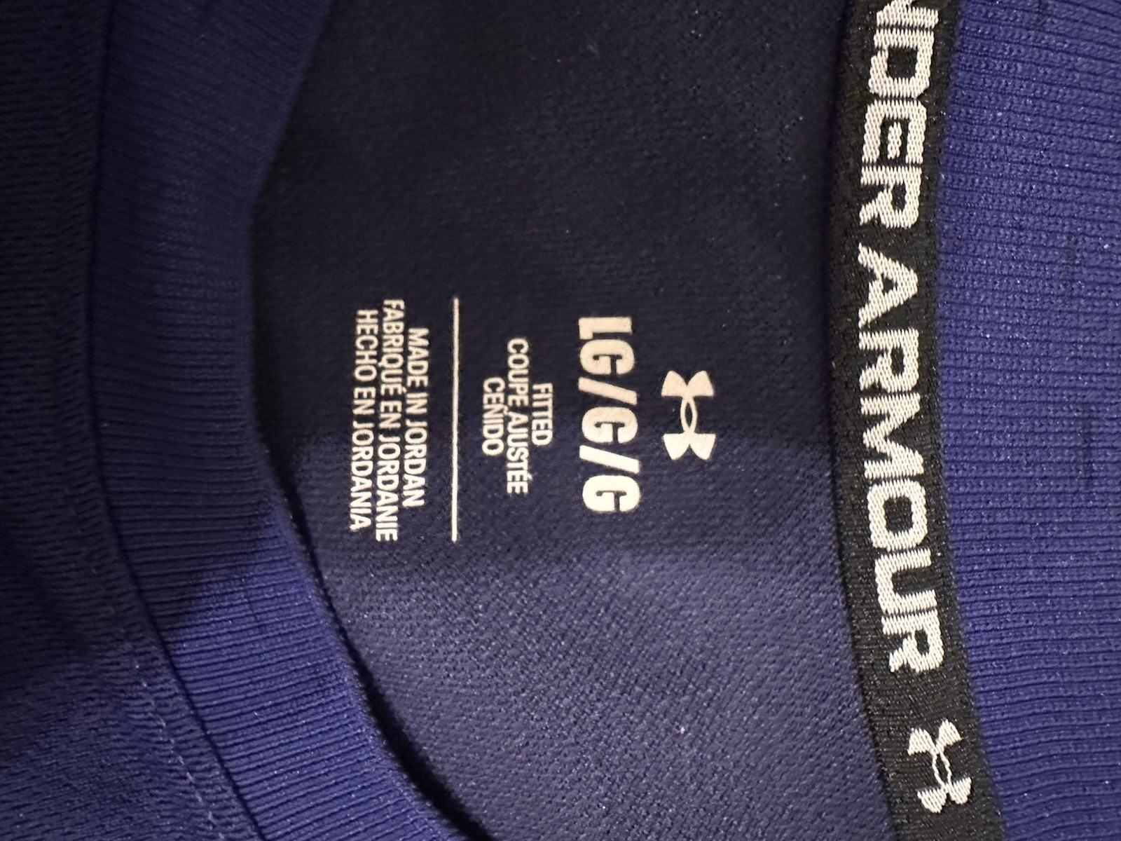 Purple Men’s Under Armour T-shirt Large gallery