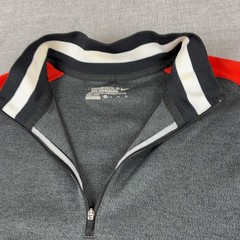 Nike Tour Performance Golf Dri-FIT Pullover Mens Medium Gray 1/4 Zip Long Sleeve
