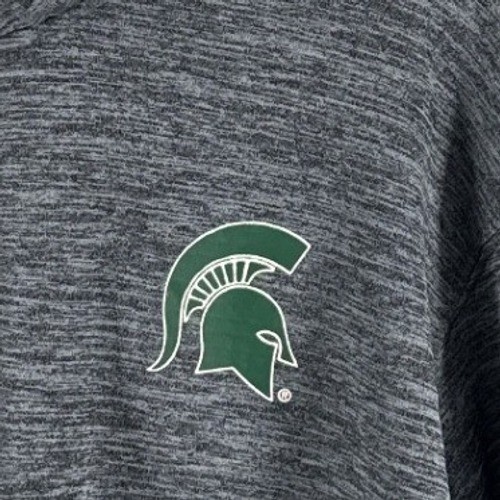 Rivalry Threads Michigan State Spartans Quarter Zip Pullover Shirt XL Gray gallery