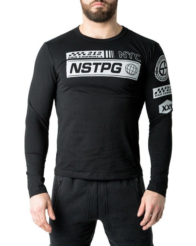 Nasty Pig Men's Sponsor Long Sleeve Shirt Black gallery