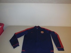 Nike FCB Barcelona Spain Soccer N98 Athletic Jacket NEW Team Coat Blue Men’s M