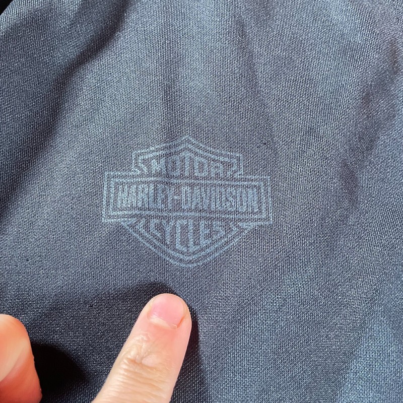 Harley Davidson Tank Top Mens Large Black Biker Sleeveless Shirt Grunge MD USA gallery