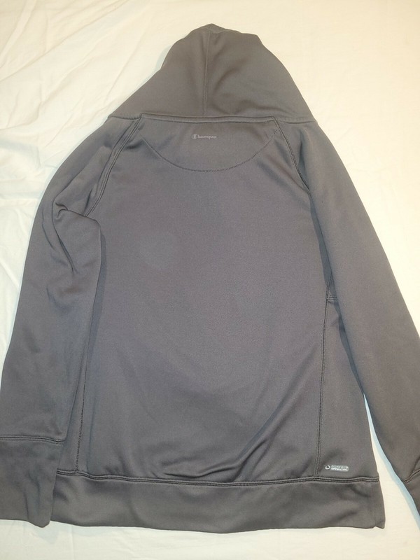 Champion Pullover Power Train Duofold Warm Ctrl size Medium Gray Charcoal gallery