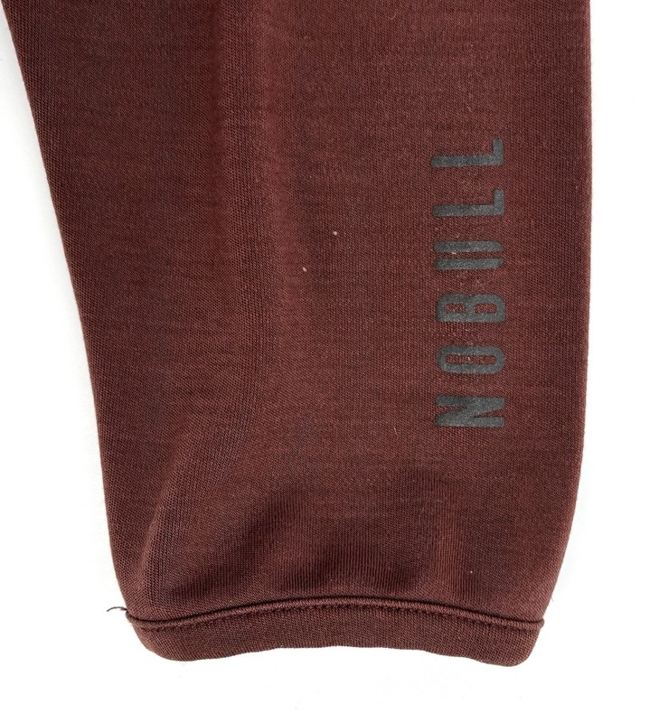 NOBULL Men’s Merino Wool Quarter Zip Pullover Size Medium Brown Athletic gallery