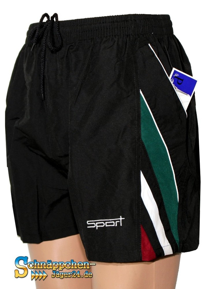 Airy light shorts, shorts, training short shorts in black Qd2d