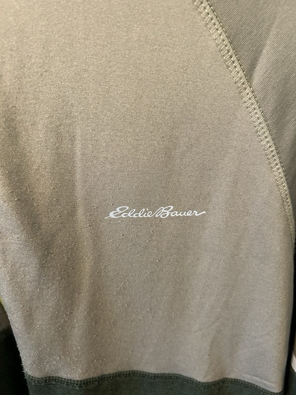 Eddie Bauer 1/4 Zip Motion Performance Top Mens Size Large gallery