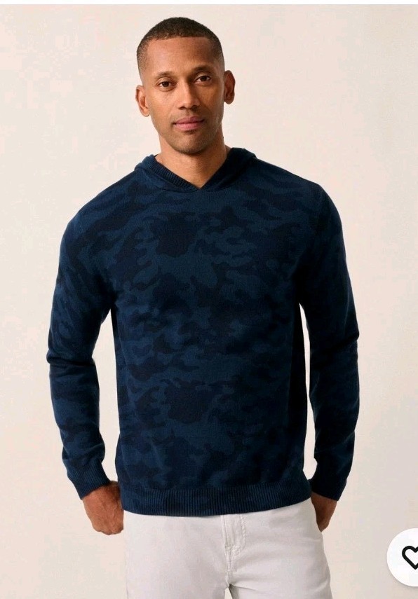 NWT MEDIUM johnnie-O Top SHELF NEIL Hoodie Pullover MSRP $198 gallery