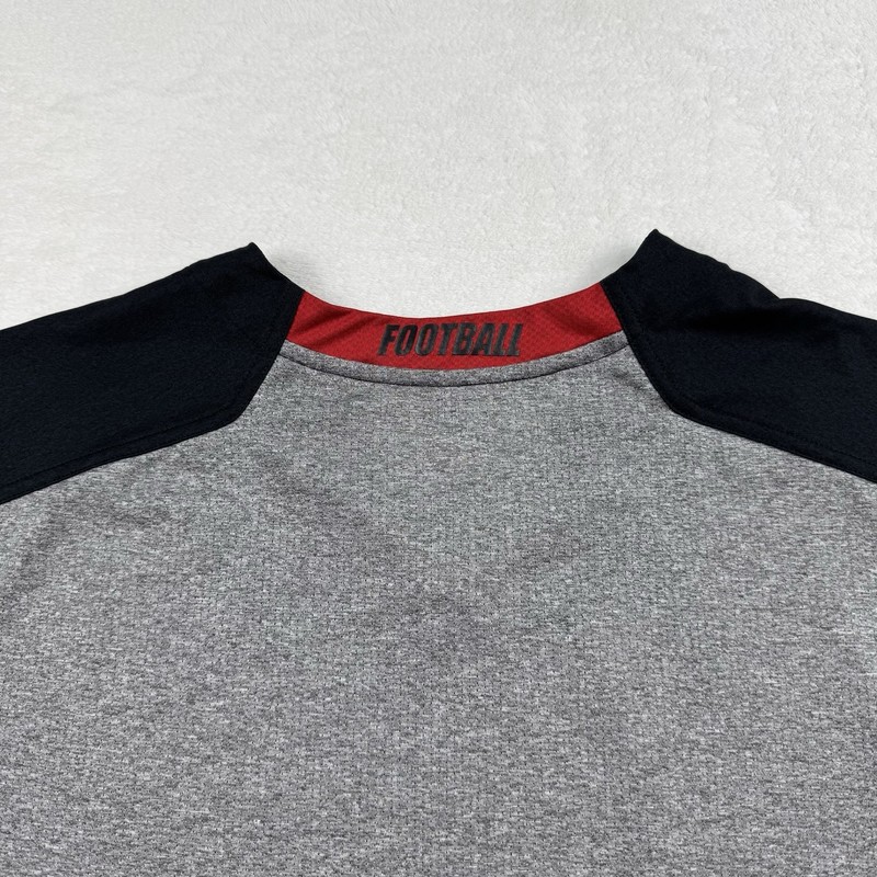 Nike Y2K fit Dry Tank Top Men's XL black/grey/red athletic performance Football gallery