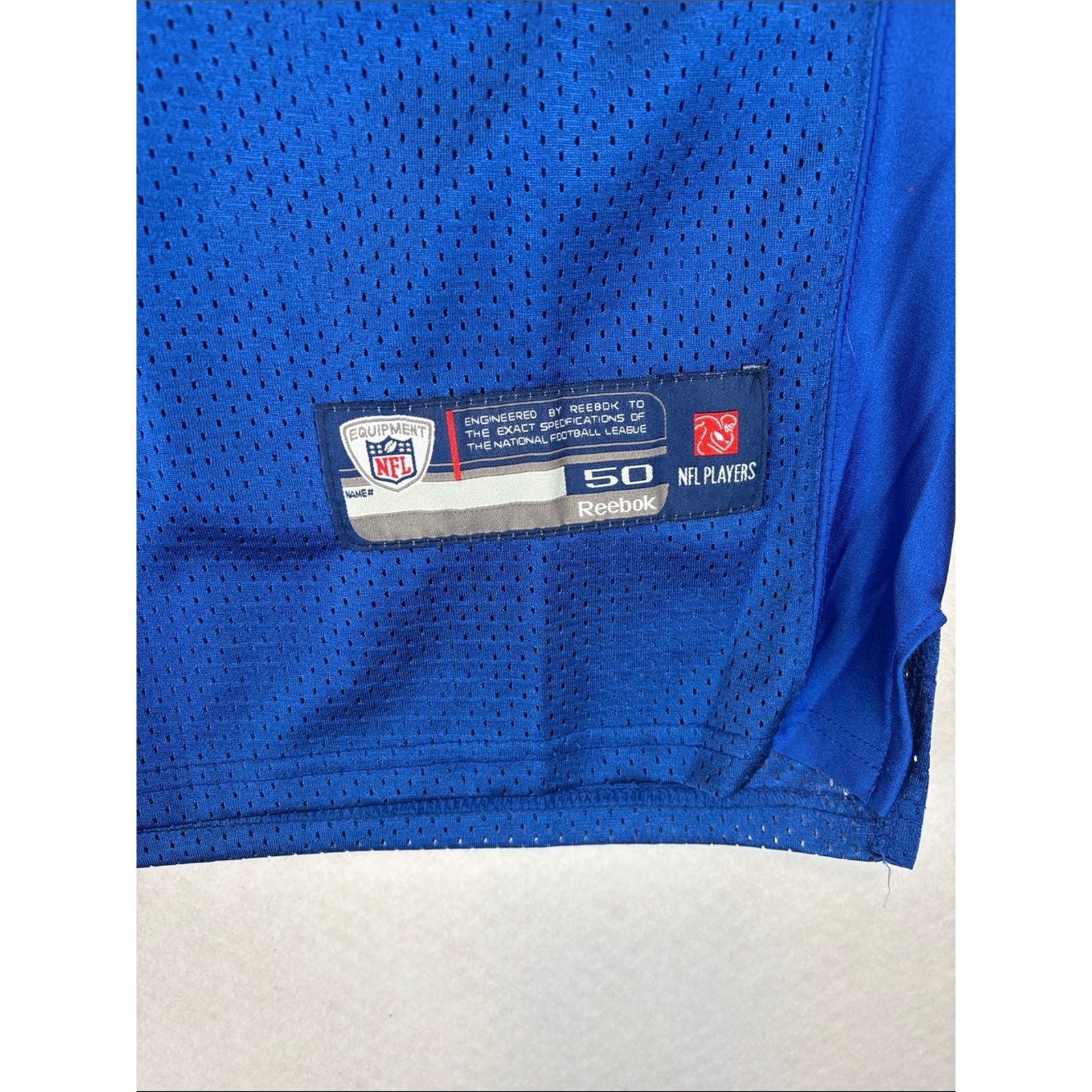 Reebok NFL Indianapolis Colts Dallas Clark #44 Blue On Field Jersey Size 50 gallery