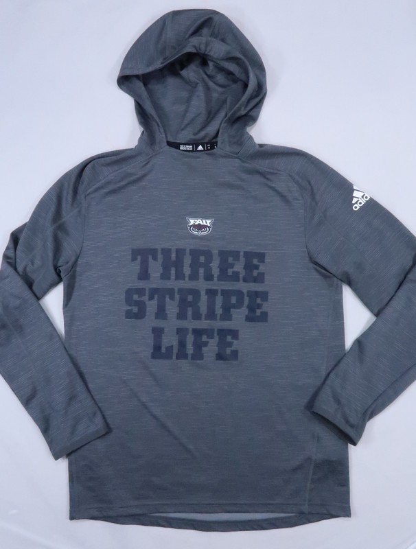Adidas Game Mode Training Hoodie Onix MEDIUM FAU FLORIDA ATLANTIC UNIVERSITY gallery