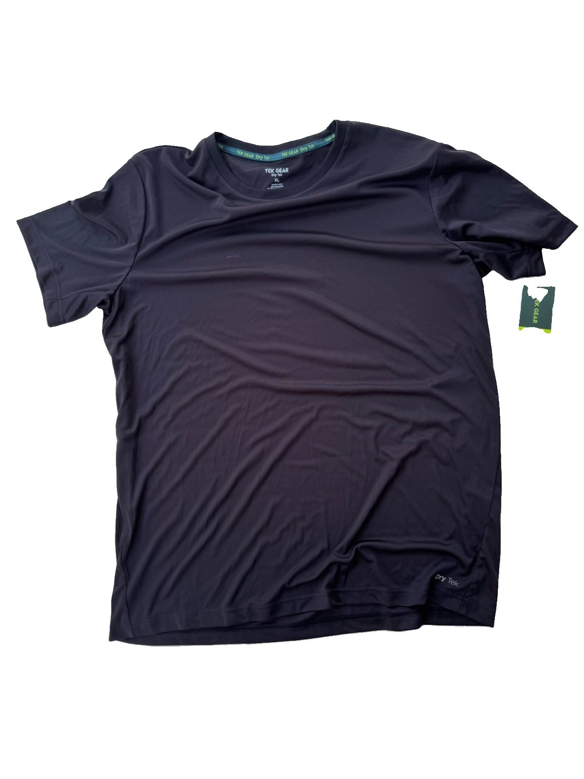 Tek Gear Shirt Mens Extra Large Black Short Sleeve Athletic Performance Gym gallery