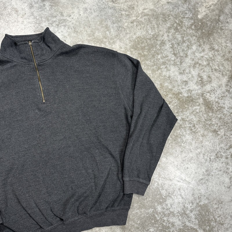 Bolle Golf 1/4 Zip Pullover Sweatshirt Long Sleeve Men’s Medium Cotton Blend gallery