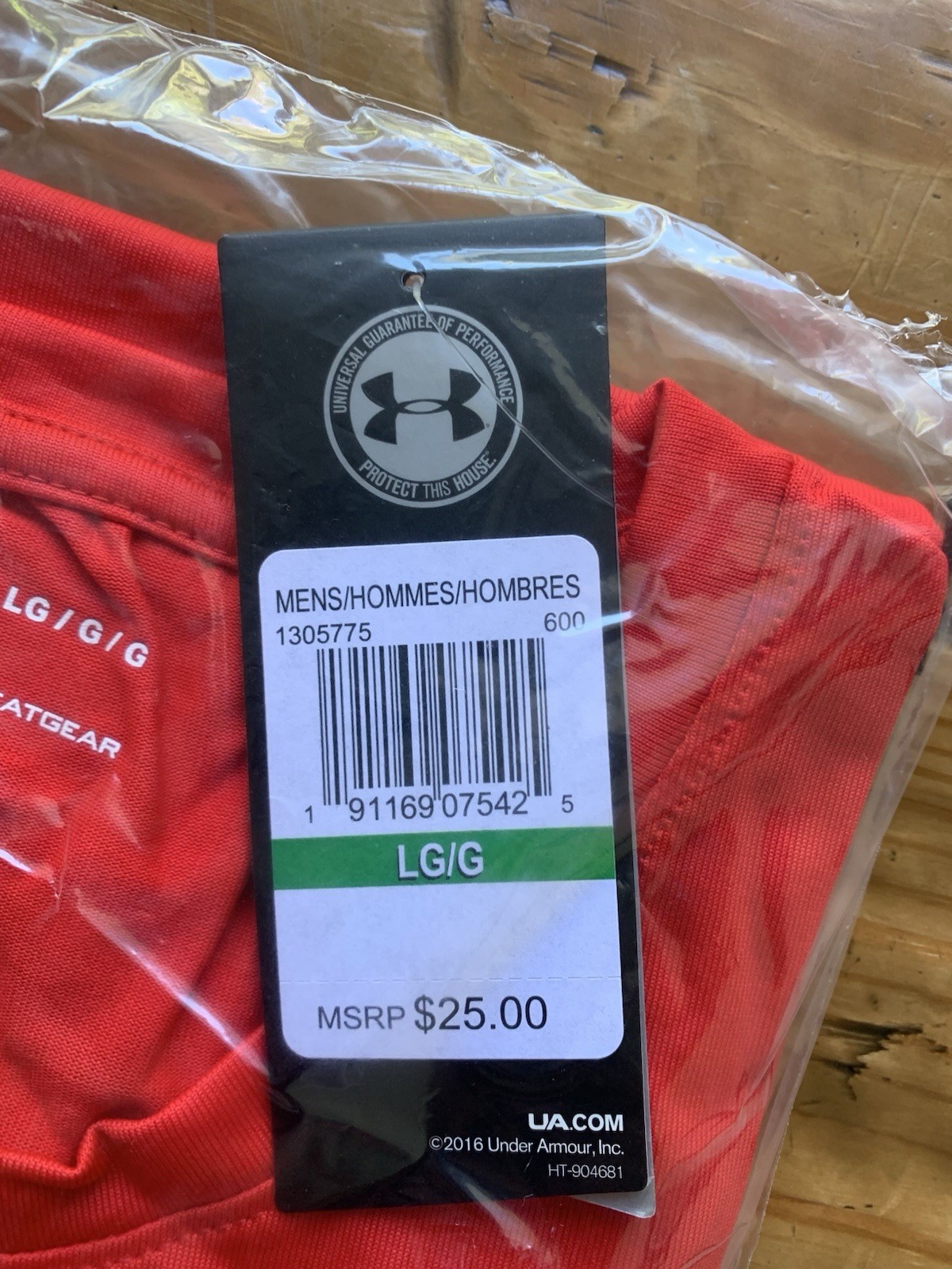 BRAND NEW Men's Under Armour SS Locker Room Tee 2.0 #1305775 in Red SIZE LARGE gallery