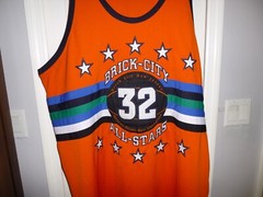 ALL STARS BRICK CITY N.J. VINTAGE 90’s ALL SEWN JERSEY Sz. 56 – HIP-HOP STYLE