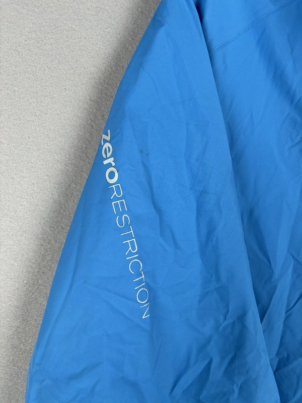 Zero Restriction Men’s Jacket XL Blue Golf Half-Zip Tour Series Polyester #2403 gallery