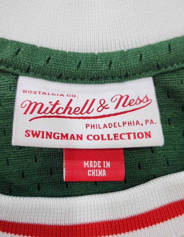 Kareem Abdul-Jabbar Bucks Mitchell & Ness 1970-71 HWC Swingman Jersey Sz Large gallery