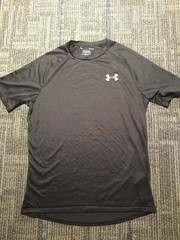 Under Armour The Tech Tee Shirt Men’s Black Short Sleeve Size Medium Performance