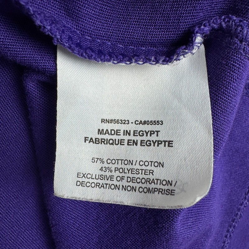Nike Dri Fit Just Do It Graphic Tee T-Shirt Purple Mens Large L * gallery