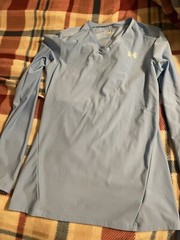 Under Armor Heat Gear Long Sleeve Shirt Female Large