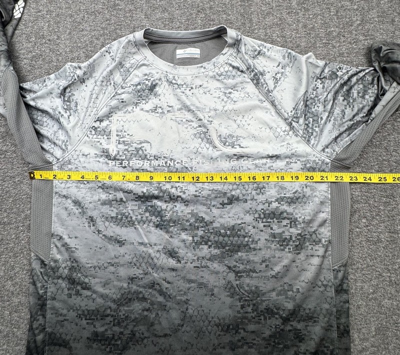 Columbia PFG Super Terminal Tackle Vent Mens Sz L Performance Fishing Omni-Shade gallery