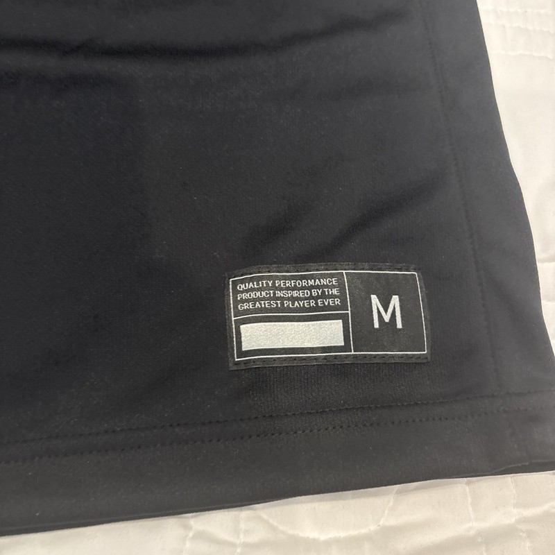 Jordan Medium Stock Overtime Basketball Jersey Black/WhiteFQ5296-010 NWT $47 gallery