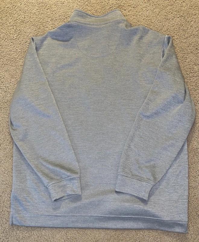 Bolle Quarter Zip Pullover Mens Large Gray Athletic Top 0118 gallery