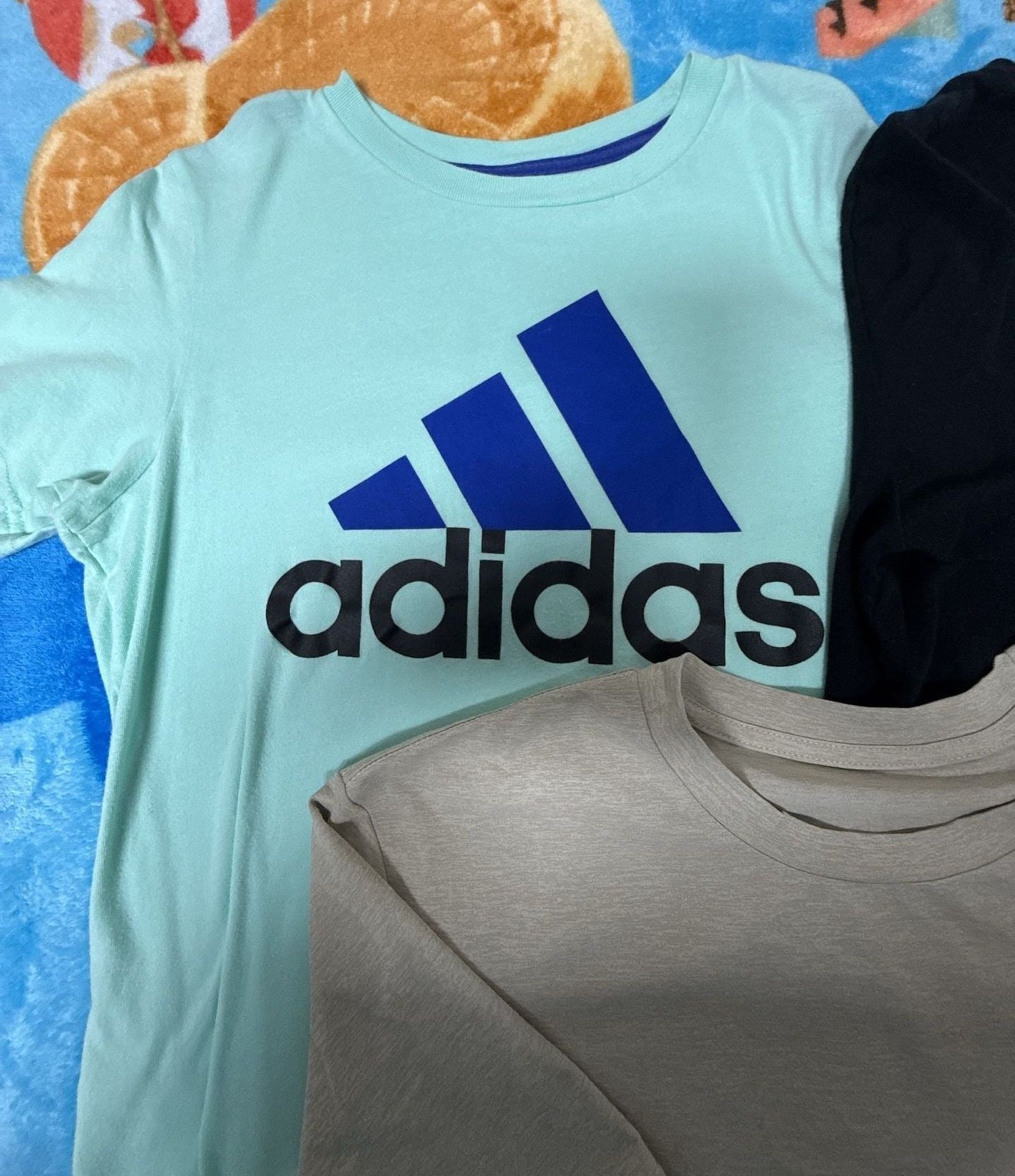Adidas Boys Graphic T-Shirt Bundle - Camo, Logo, and Sports Graphics (3-Pack) gallery
