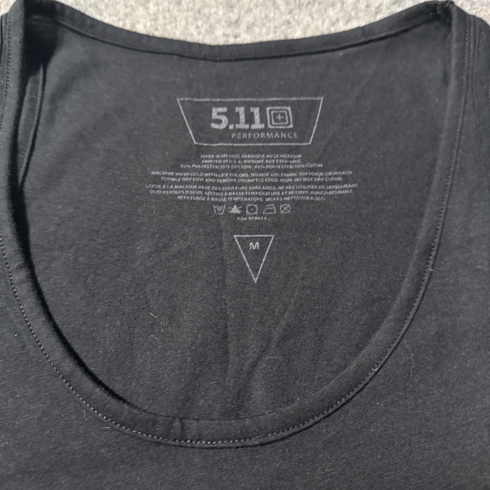 511 Tactical Performance Tank Top Men S/M Unisex Black Logo Gym Training Workout gallery
