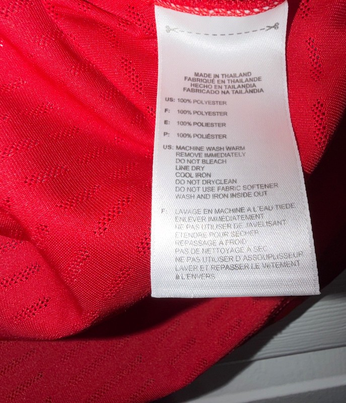 Adidas Red and White Climacool Formotion XL Men's Short Sleeve Shirt (10) gallery