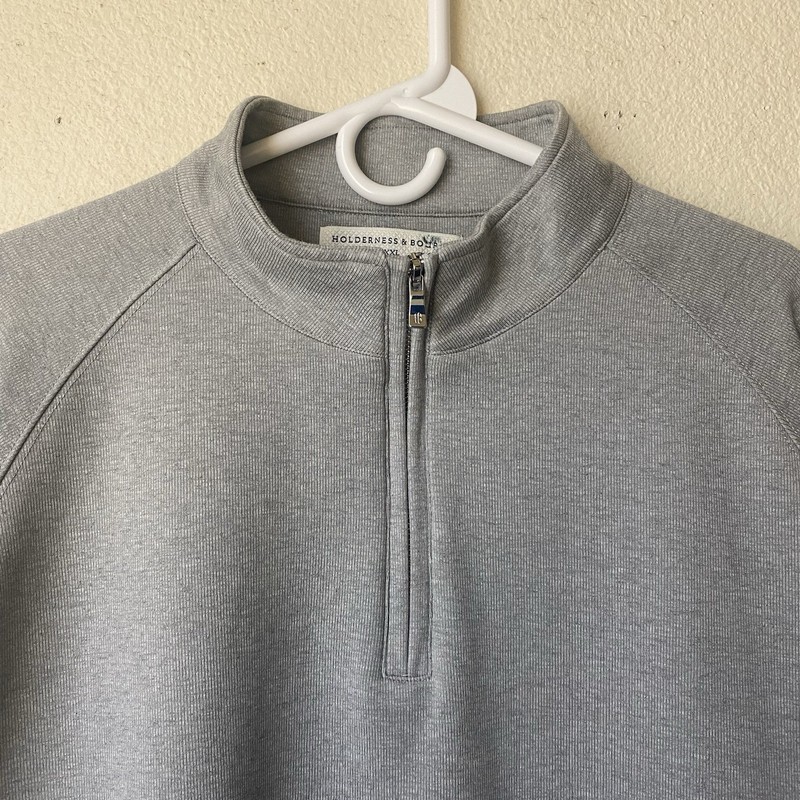 Holderness & Bourne The Robbins Pullover Mens 2XL 1/4 Zip Golf Fleece Sweatshirt gallery
