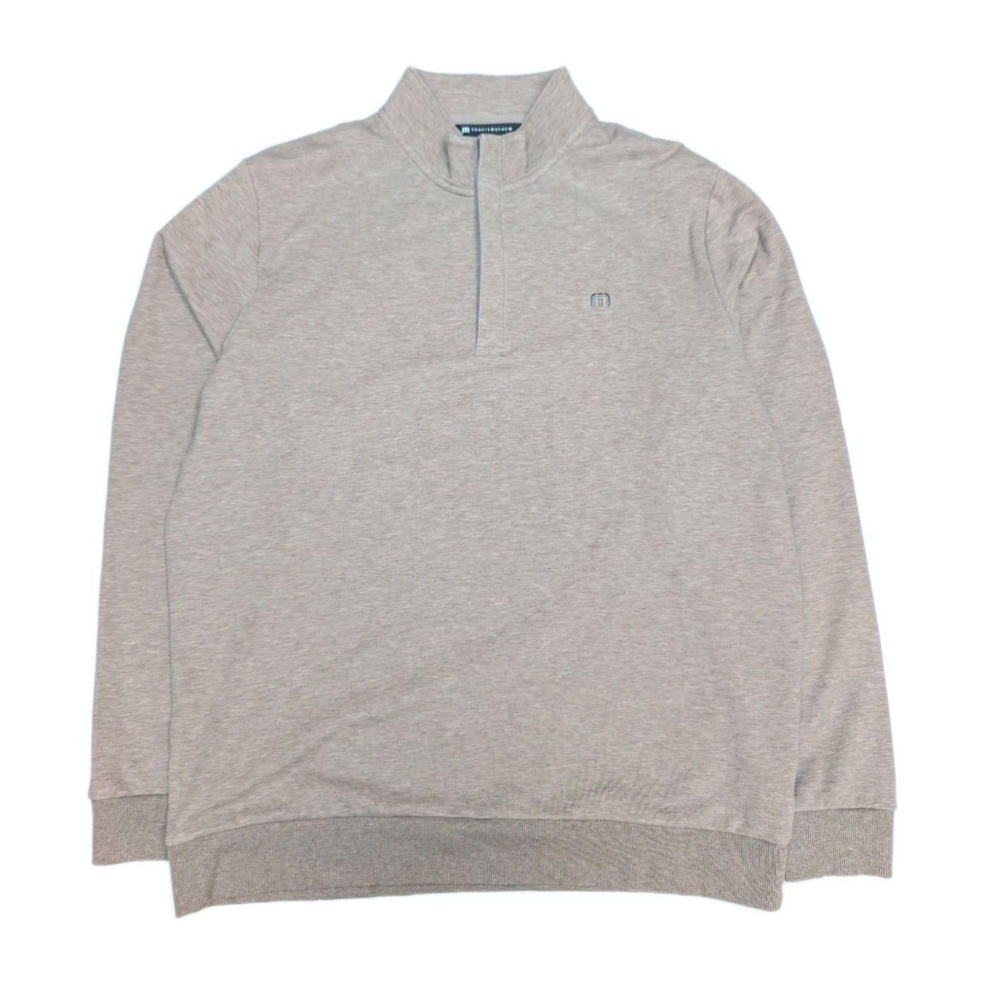 Travis Mathew Golf Cloud 2.0 1/4 Zip Jumper - Portabella Beige XL - RRP £109 gallery