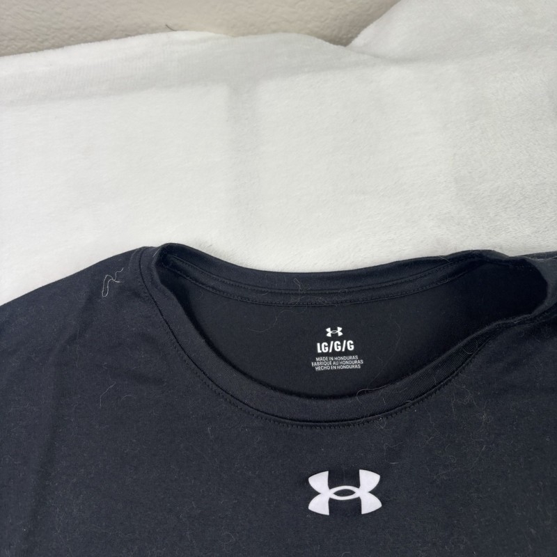Under Armour Nevada Army National Guard Black SS Activewear Graphic Shirt Men LG gallery