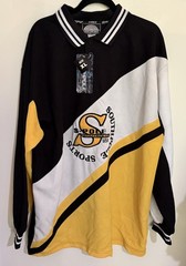 Vintage South Pole Jersey Sports Gear Men XL Collared Deadstock NWT