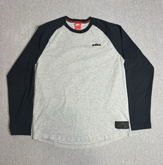Nike LeBron Summit County 6 Long Sleeve Raglan Crew Tee Colorblock L