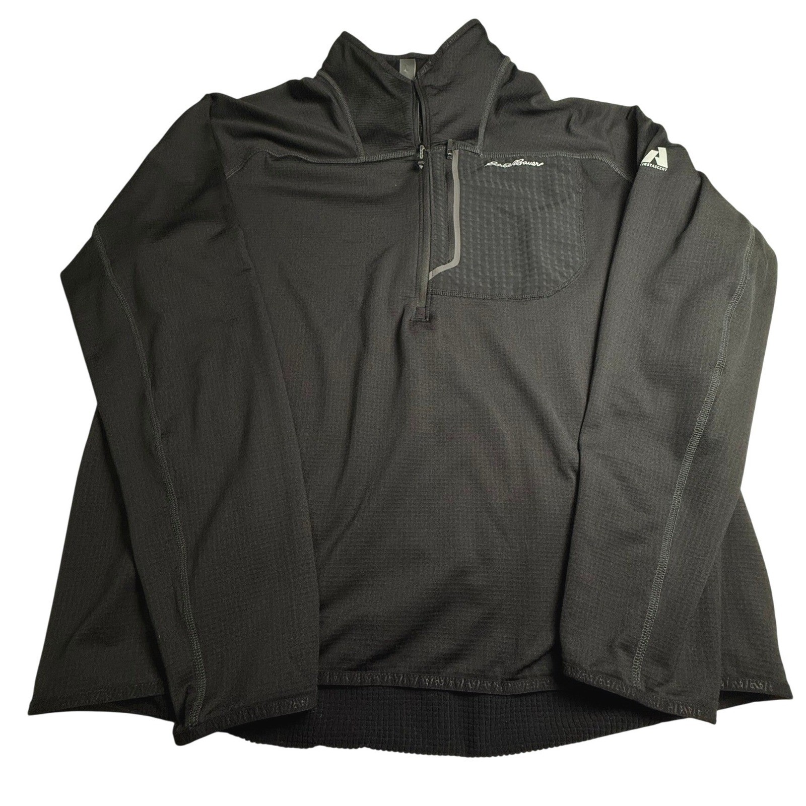 Eddie Bauer First Ascent Free Heat Full Zip Jacket Men's XL Tall Black Outdoor gallery
