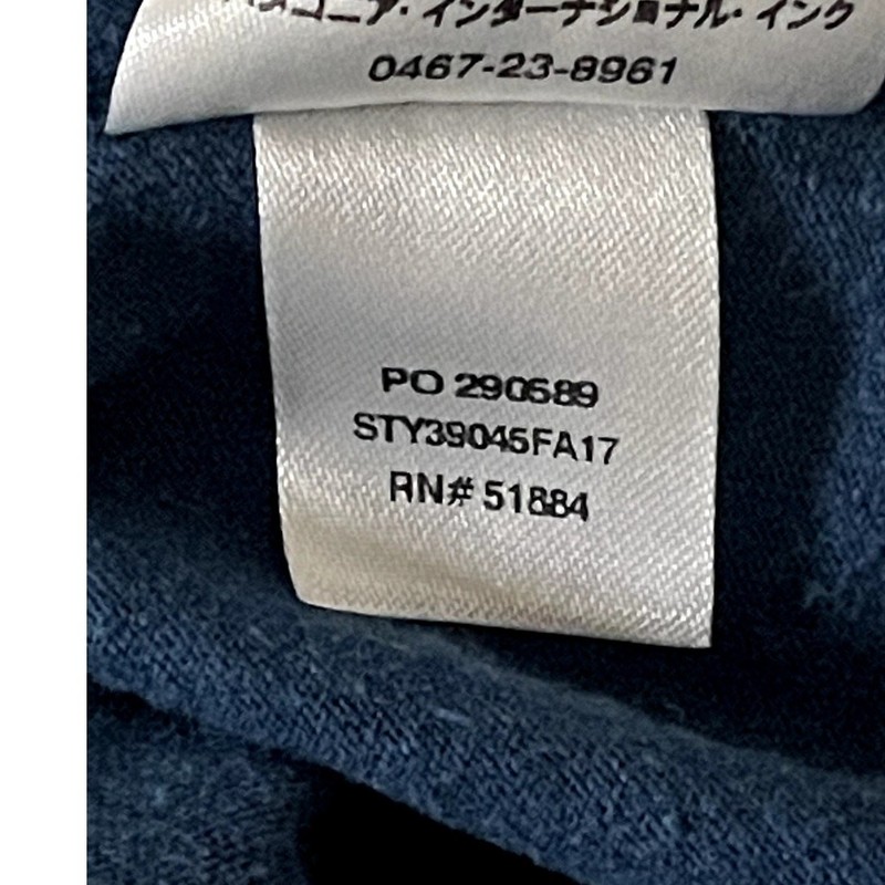 Patagonia Line Logo Badge Responibili-Tee Short Sleeve Shirt Size M Blue gallery